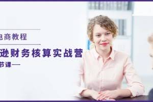 （11706期）跨境电商教程：亚马逊-财务核算实战营（28节课）