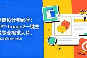 （18693期）电商设计师必学-更新：GPT-Image2一键生成专业视觉大片，产品图到详情页全流程