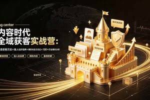 （19359期）内容时代全域获客实战营-7月直播小课：精准获客方法×强人设护品牌×爆款内容方法论×100+行业爆款分析