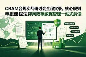 （19235期）CBAM合规实战研讨会全程实录，核心规则申报流程法律风险碳数据管理一站式解读