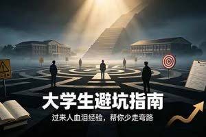 （19195期）付费文章：大学生避坑指南 ，过来人血泪经验，帮你少走弯路